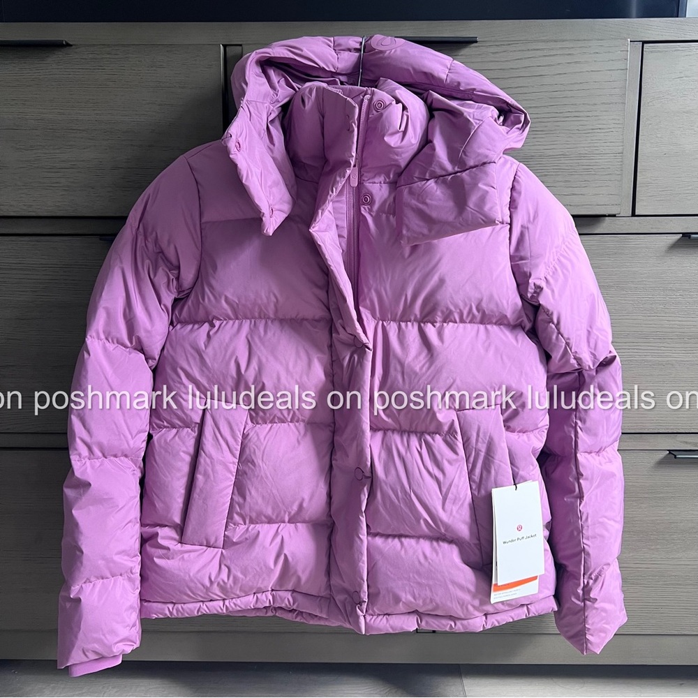 NWT Lululemon Wunder Puff Jacket VLVD VELVET DUST - Picture 4 of 15